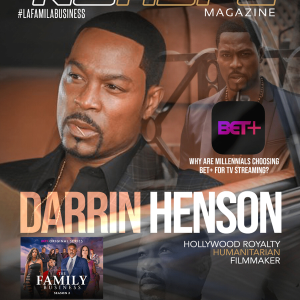 Darrin Henson personifies sophisticated cool and calculated power on ‘Family Business’ artwork