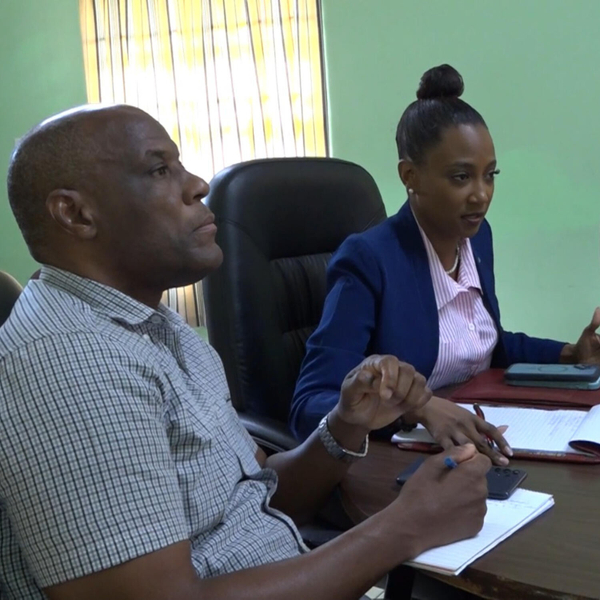 Hon. Lisa Jawahir, tours Extension Offices with the aim to Strengthen Support for Farmers artwork