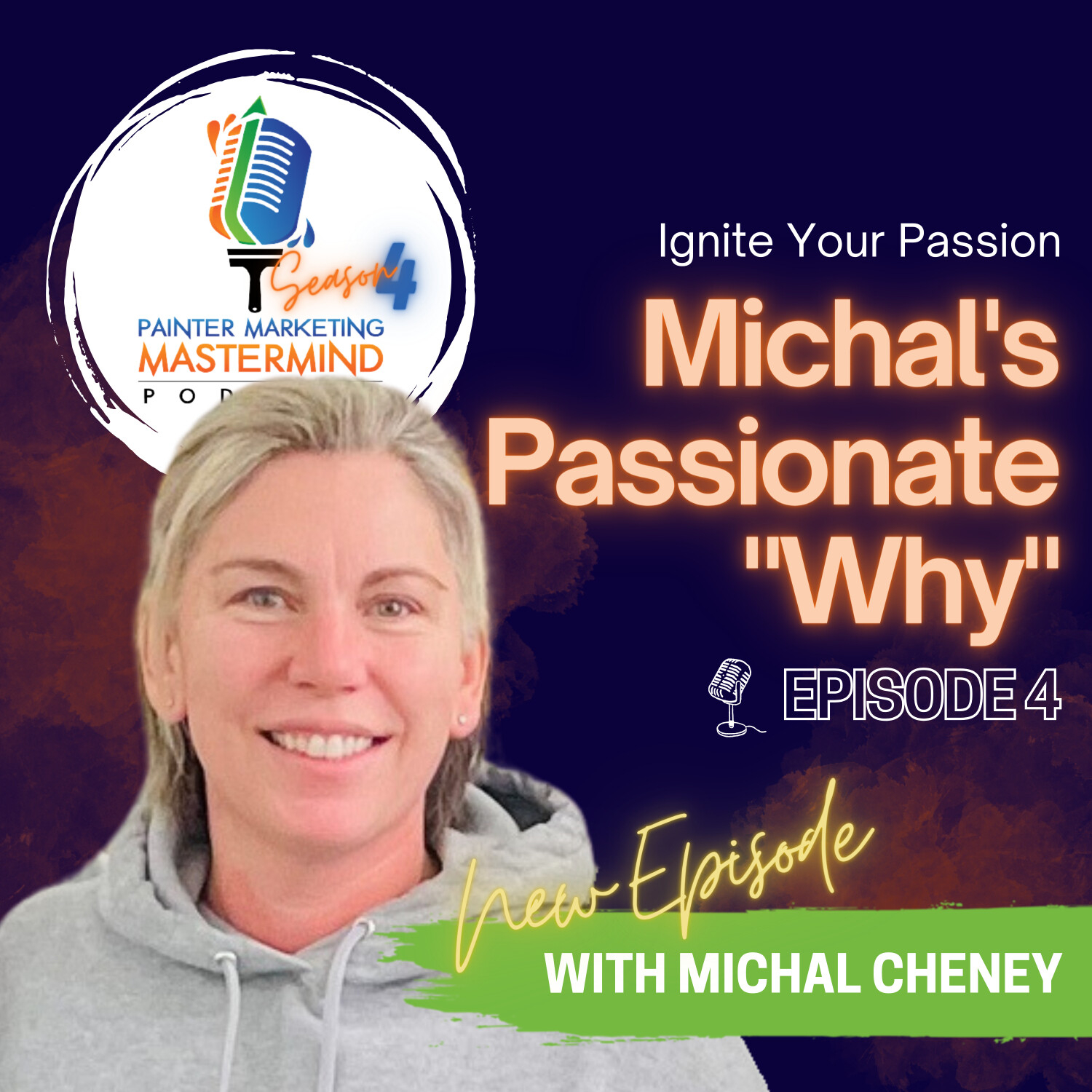 Interview with Michal Cheney of No Drip Painting - "Ignite Your Passion" Episode 4