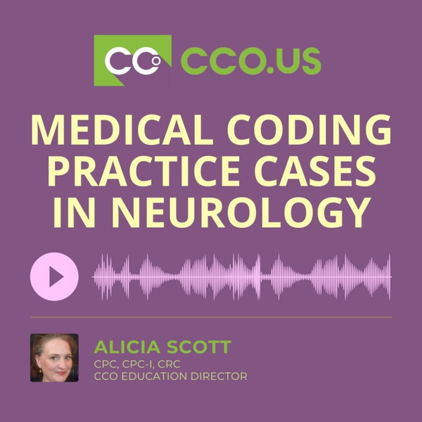 Medical Coding Practice Cases in Neurology artwork