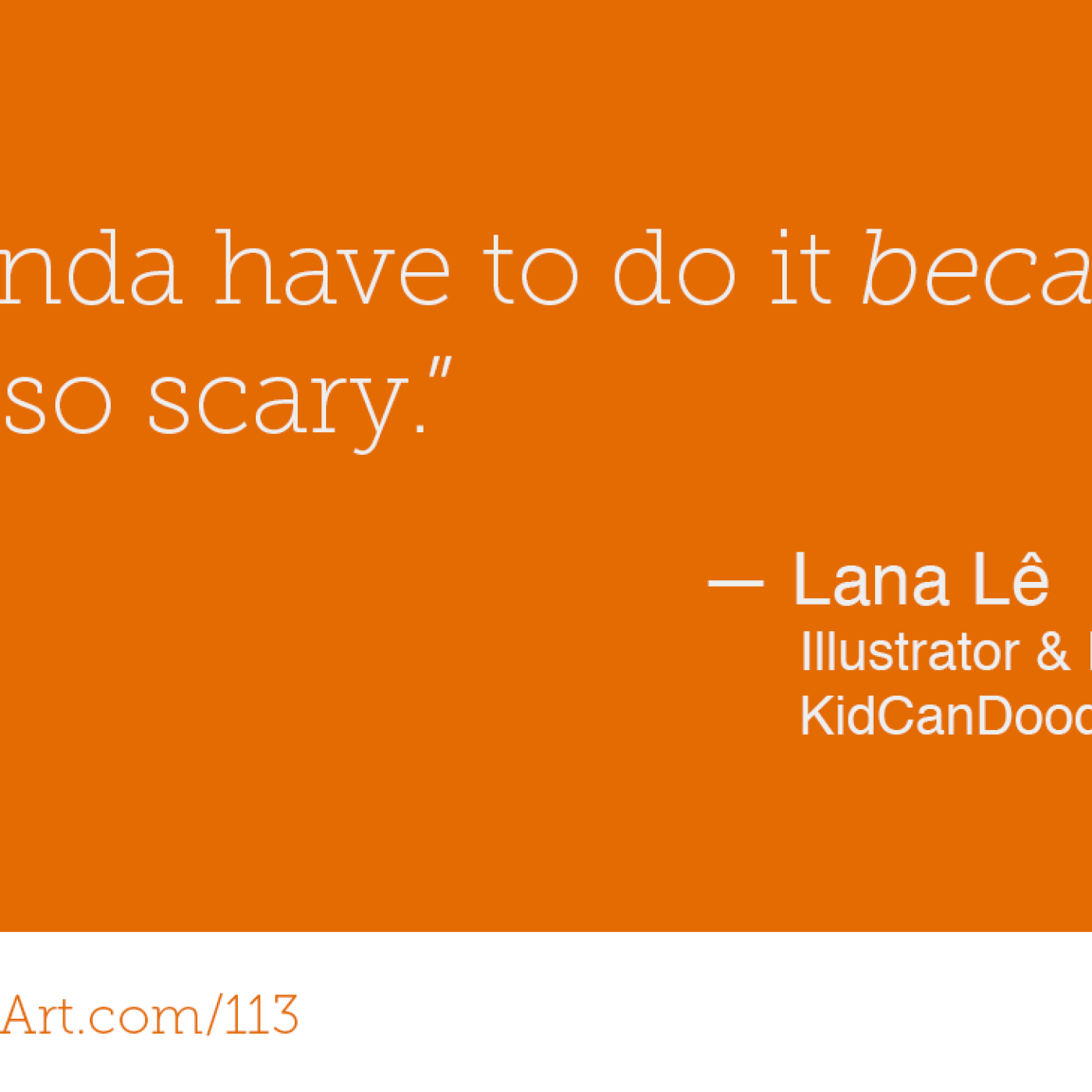 113 - Illustrating, inspiring and immigrating with Lana Lê - podcast episode cover