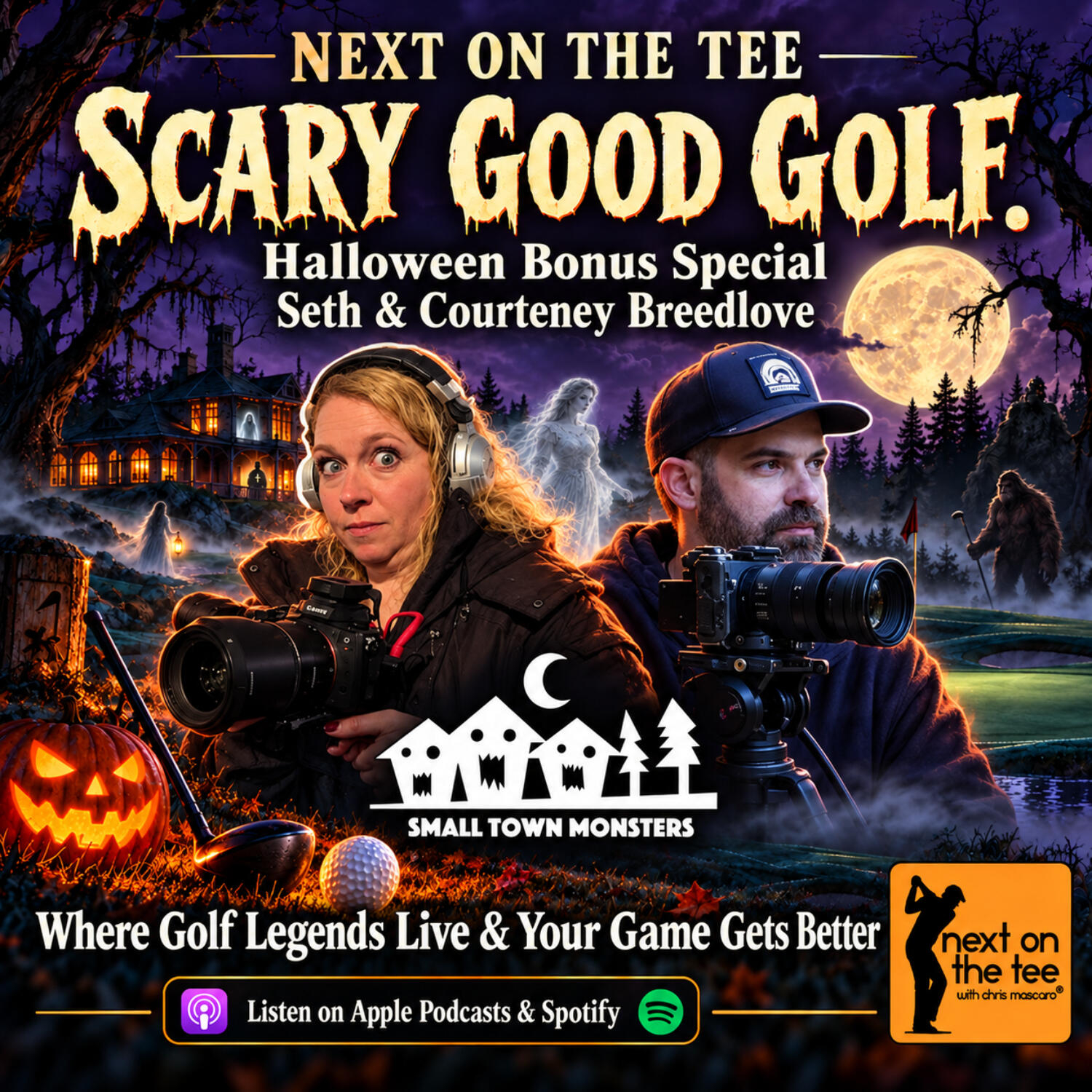 Halloween Bonus Edition, Haunted Fairways & Small Town Monsters with Seth & Courtney Breedlove