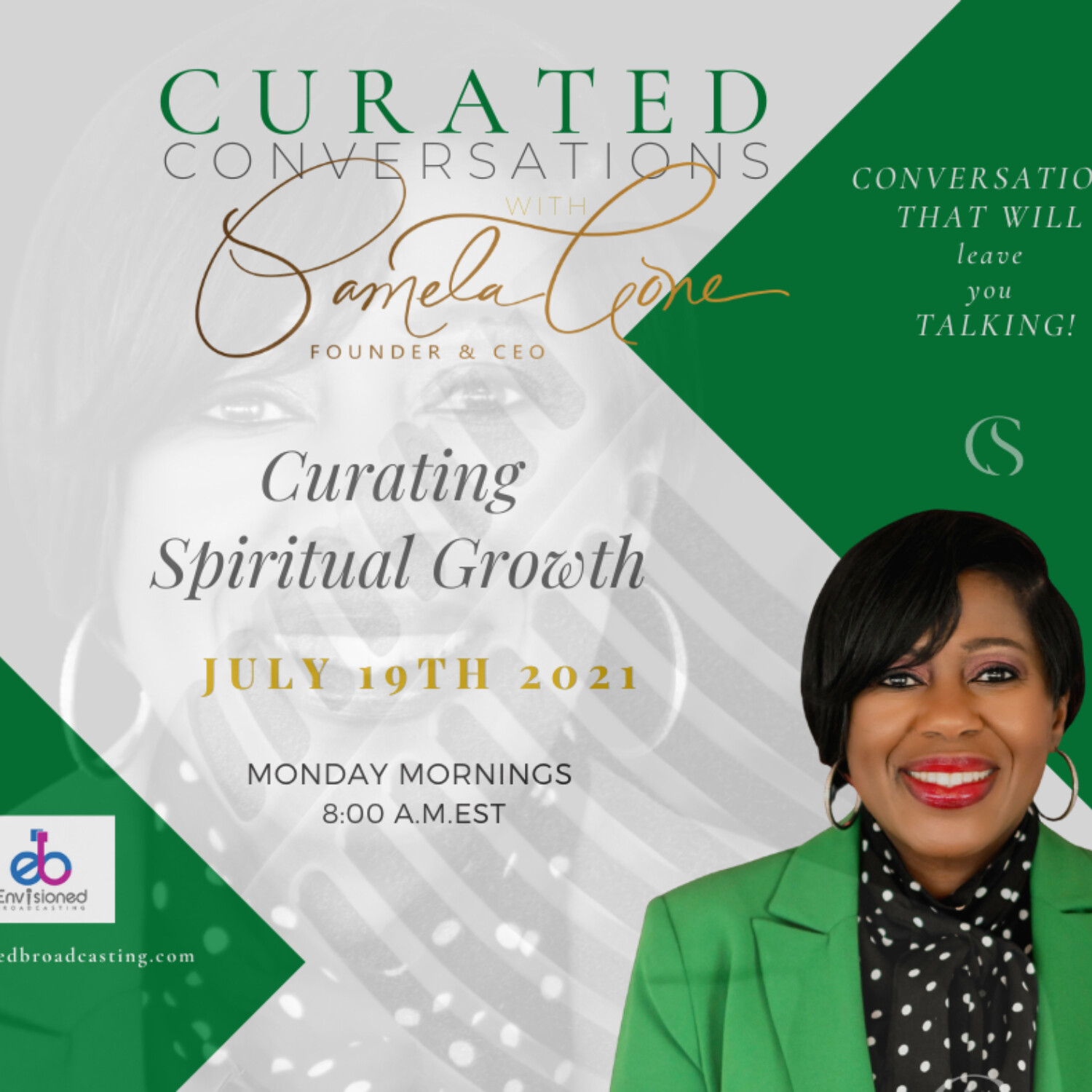 Curated Conversations with Pamela Cone