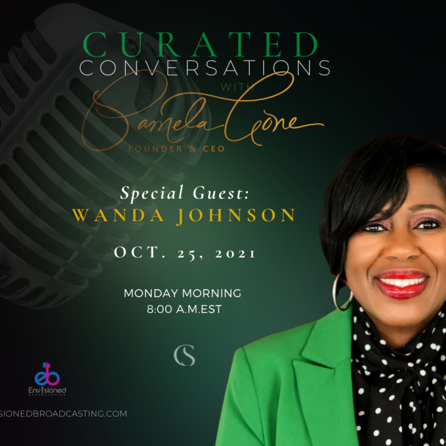 Curated Conversations with Pamela Cone