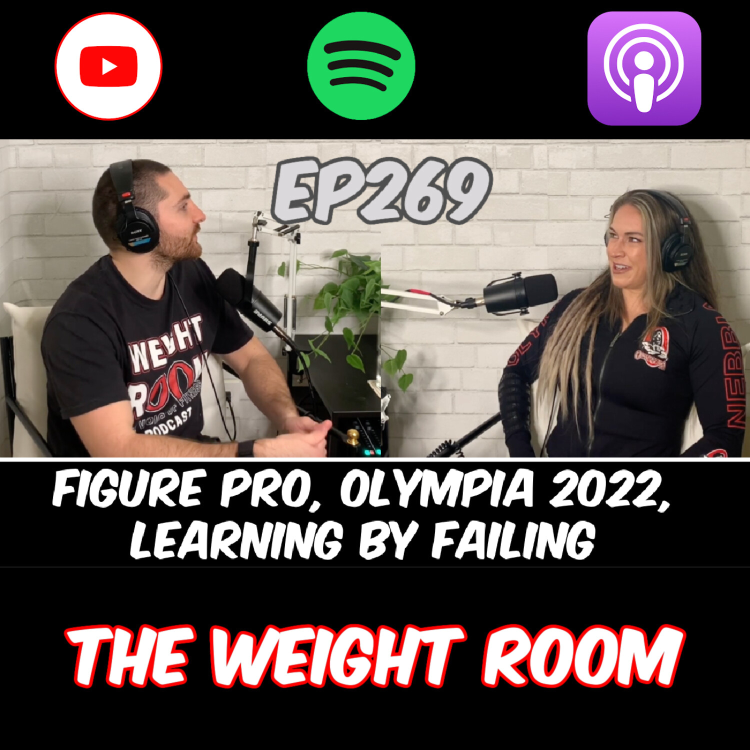 cover of episode EP269: IFBB Figure Pro Autumn Cleveland on Learning from Mistakes, Second Place, Olympia 2022, MORE