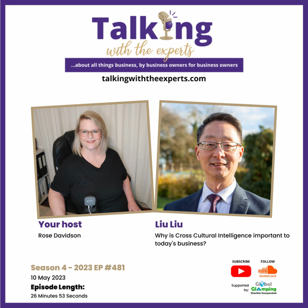 2023 EP481 Liu Liu - Why is Cross Cultural Intelligence important to today's business? artwork