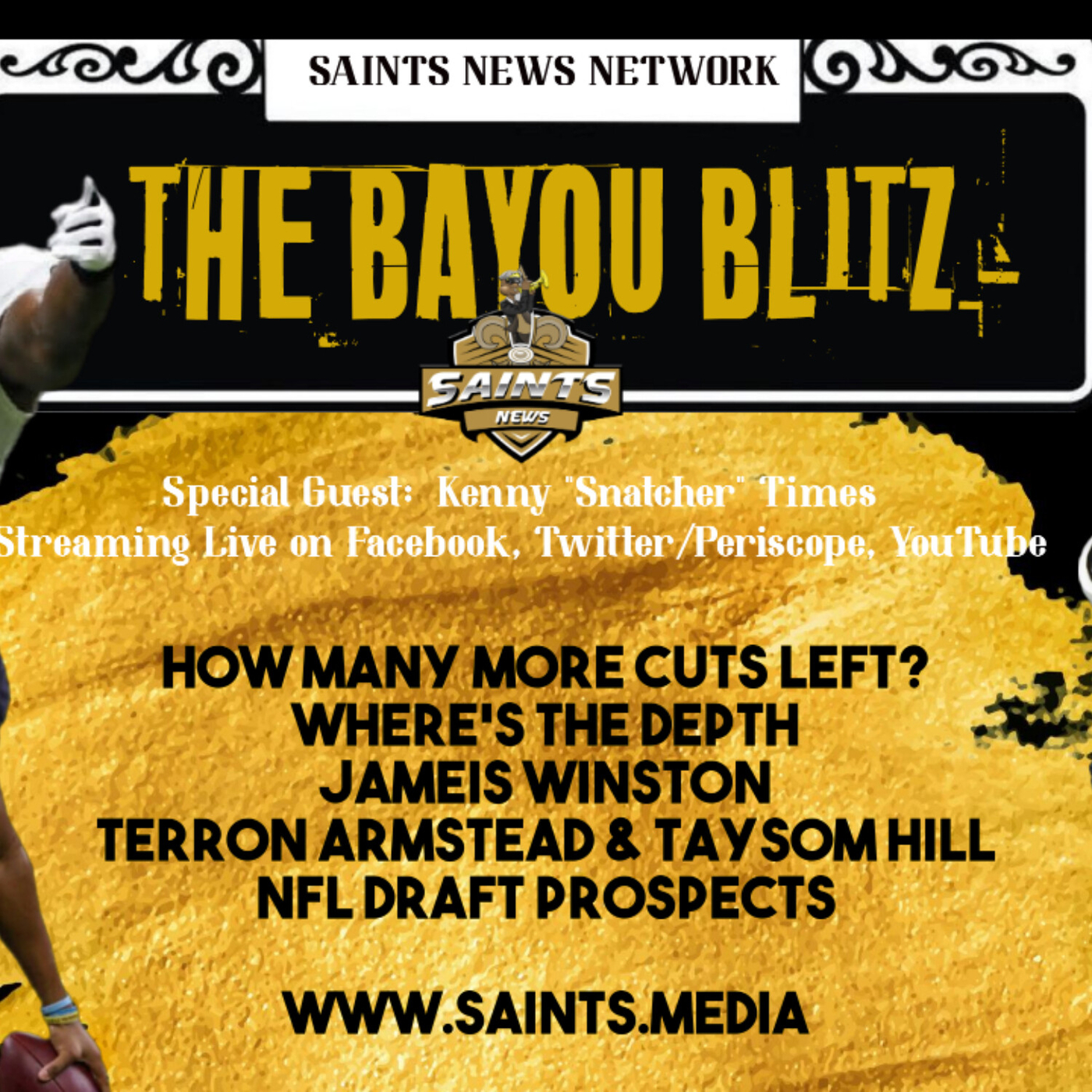 Bayou Blitz Podcast: Saints News and Free Agency Preview, Pt. 3