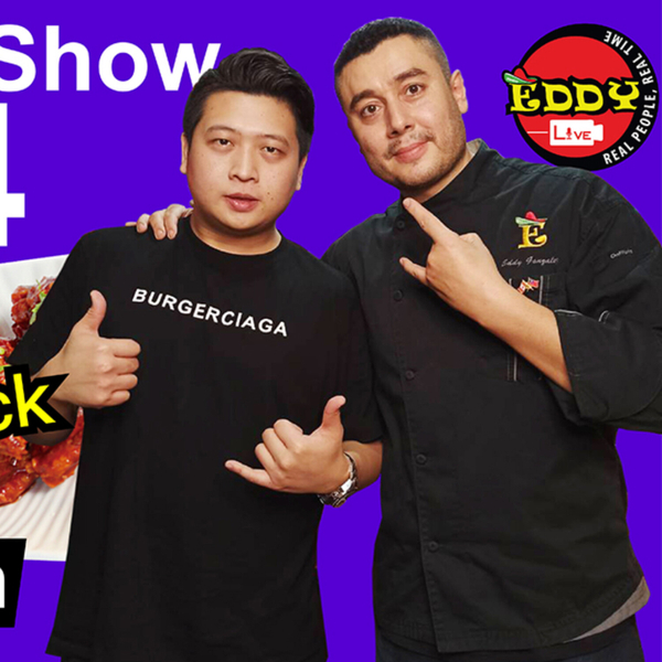 Eddy LIVE Show Episode #64, James Zhan, Entrepreneur/Burger O'clock artwork