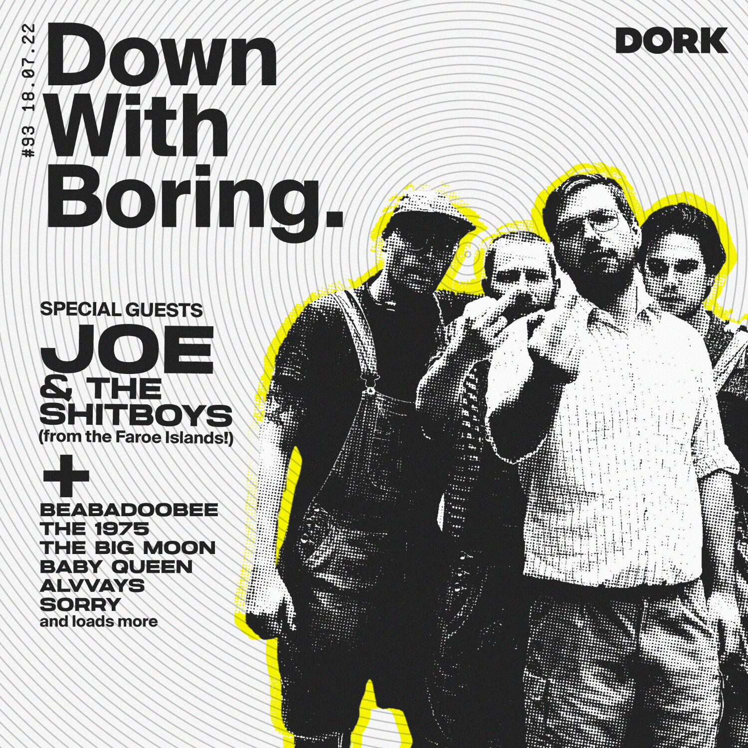 cover of episode Down With Boring #0093: Joe & The Shitboys