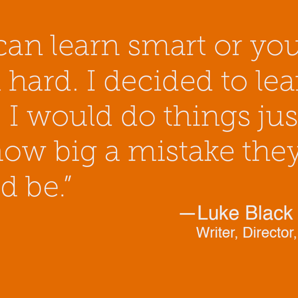 22 – The art and business of filmmaking with Luke Black artwork