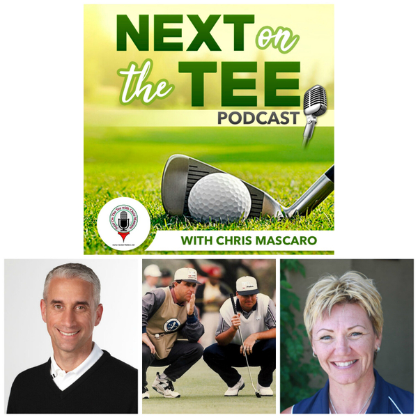 TaylorMade Golf CEO David Abeles, Former PGA Tour Caddy Andy Lano II, & LPGA Class A Teaching Professional Sue Wieger Join Me on Next on the Tee Golf Podcast artwork