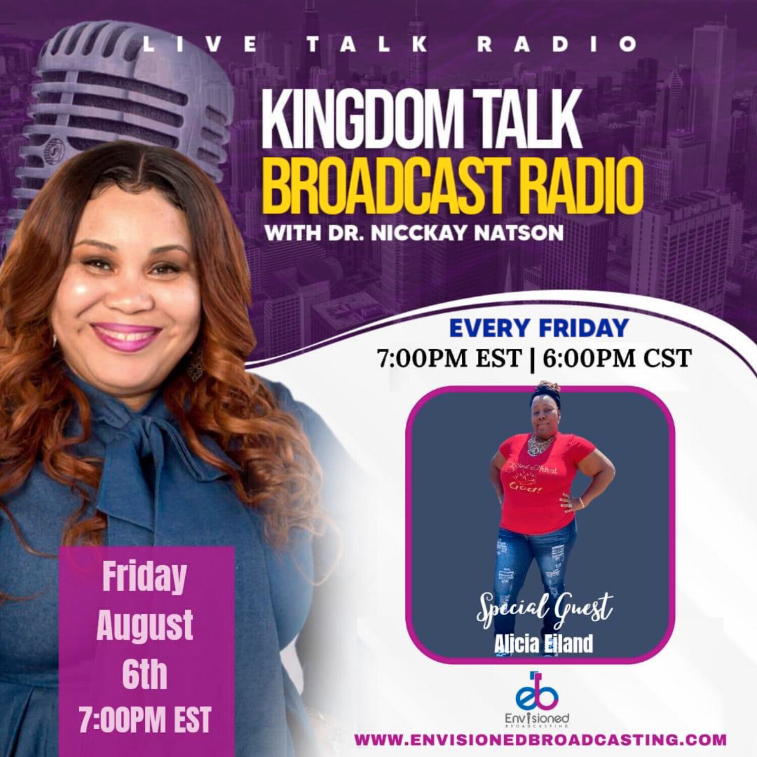 Kingdom Talk Broadcast Radio with Dr. Nicckay Natson