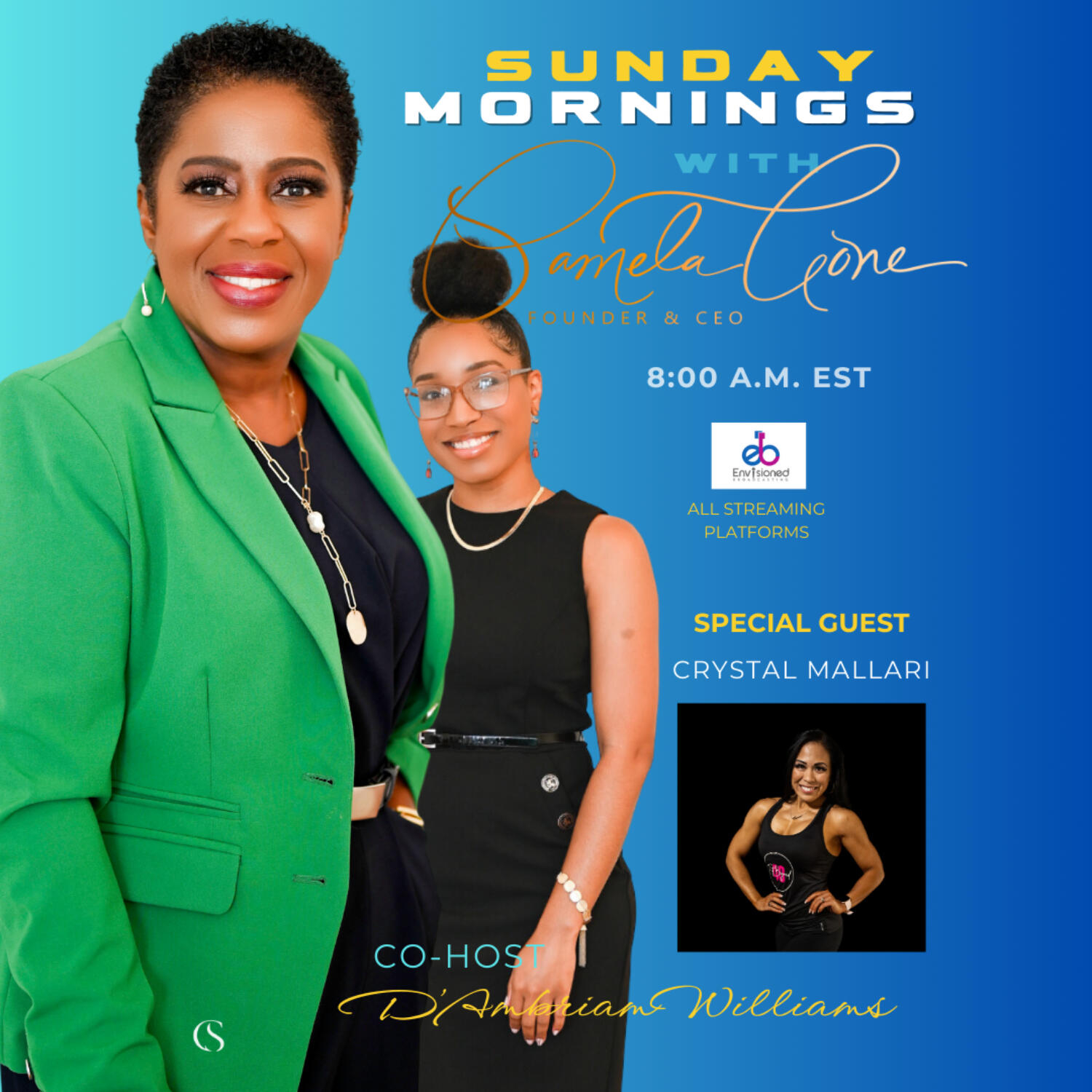 Sunday Mornings with Pamela Cone