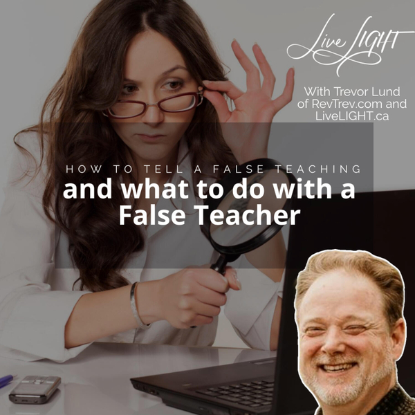 How to tell a false teaching and what to do with a false teacher artwork