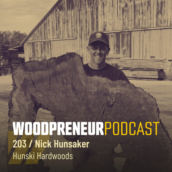 Nick Hunsaker: Hunski Hardwoods artwork