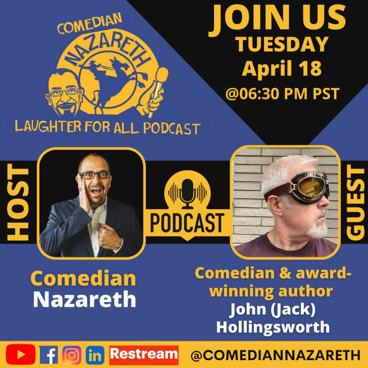 Ep. 167 Canadian Improv Comedy with John Hollingsworth