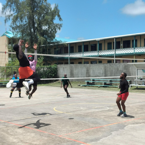 Ministry of Health's sports initiative sparks change in Micoud artwork