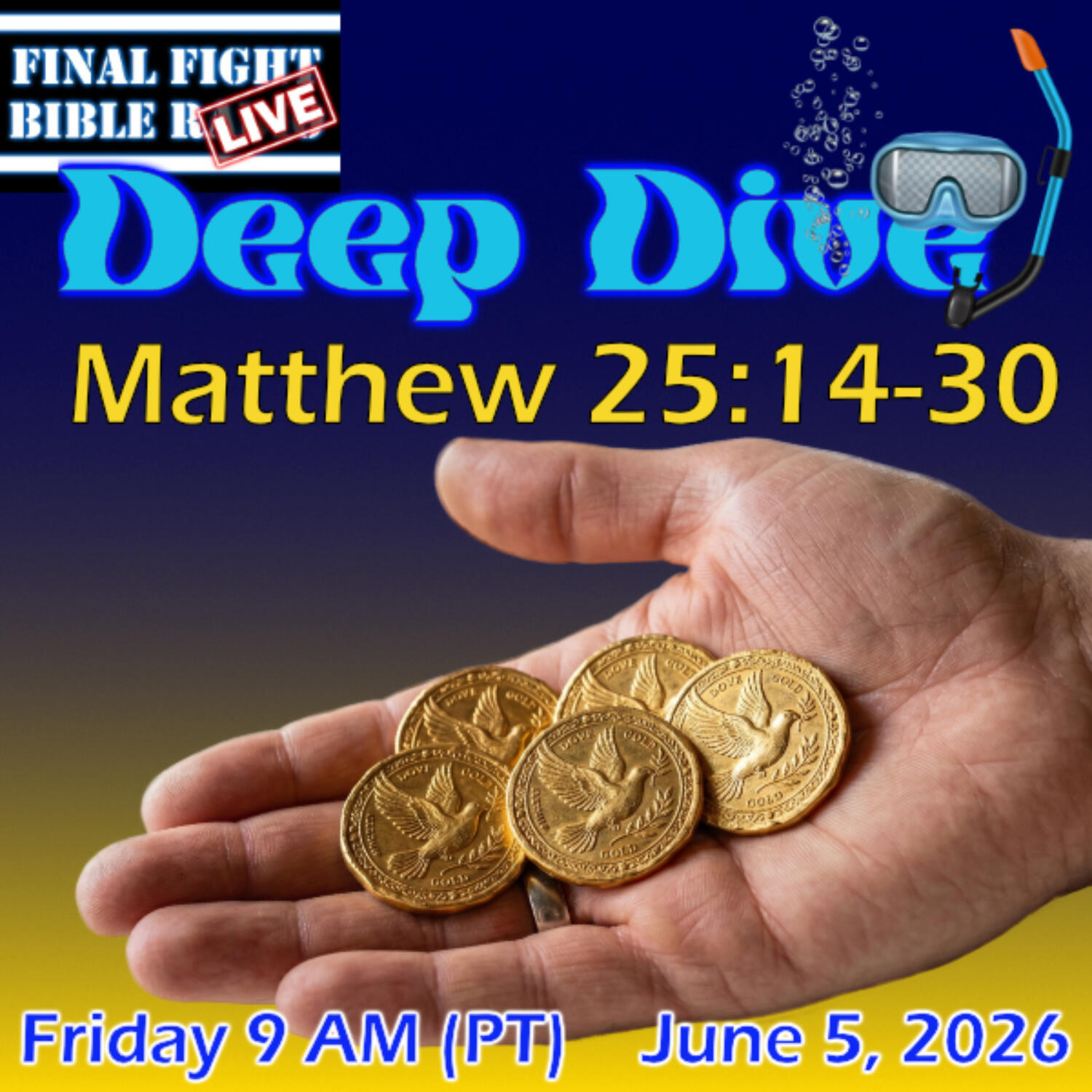 Deep Dive, Matthew 25.14-30 episode artwork