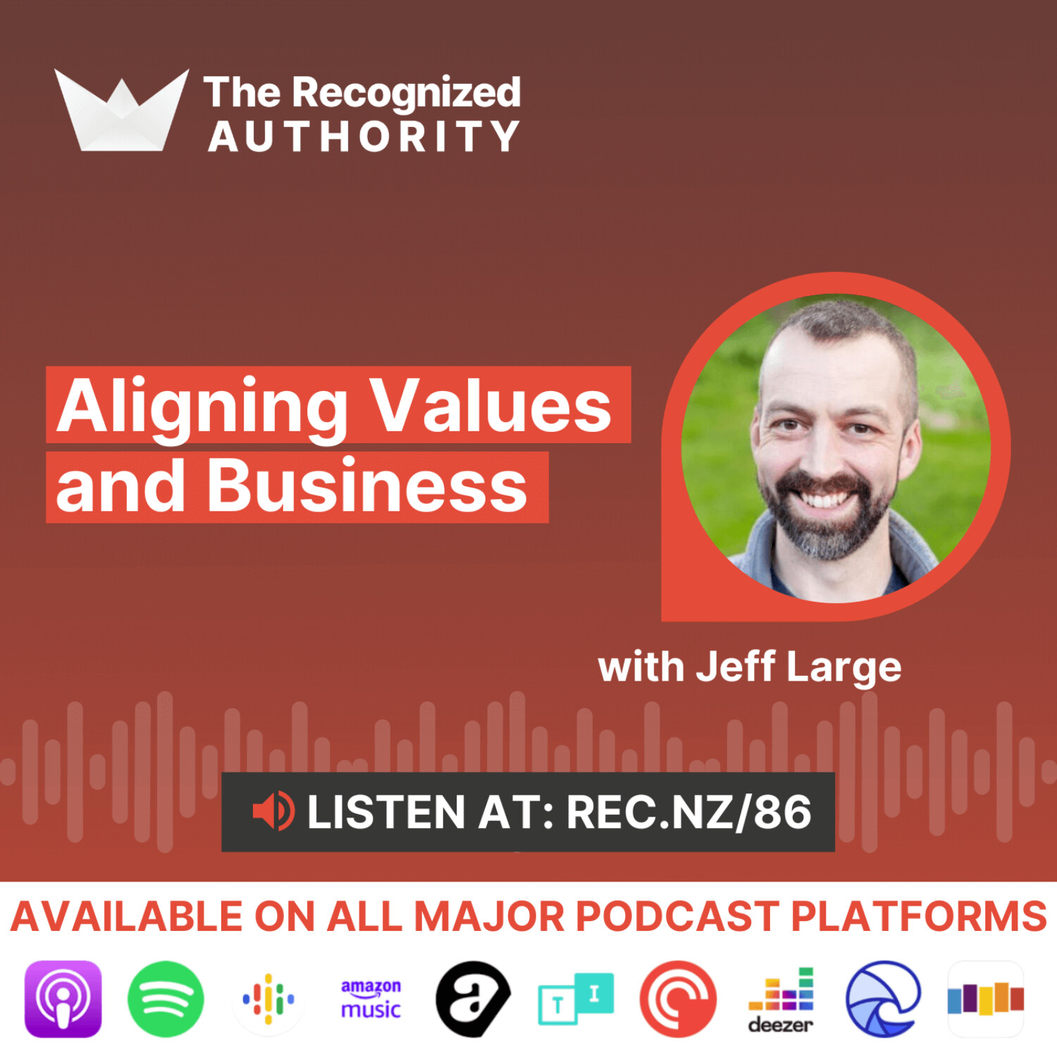 Aligning Values and Business with Jeff Large episode artwork