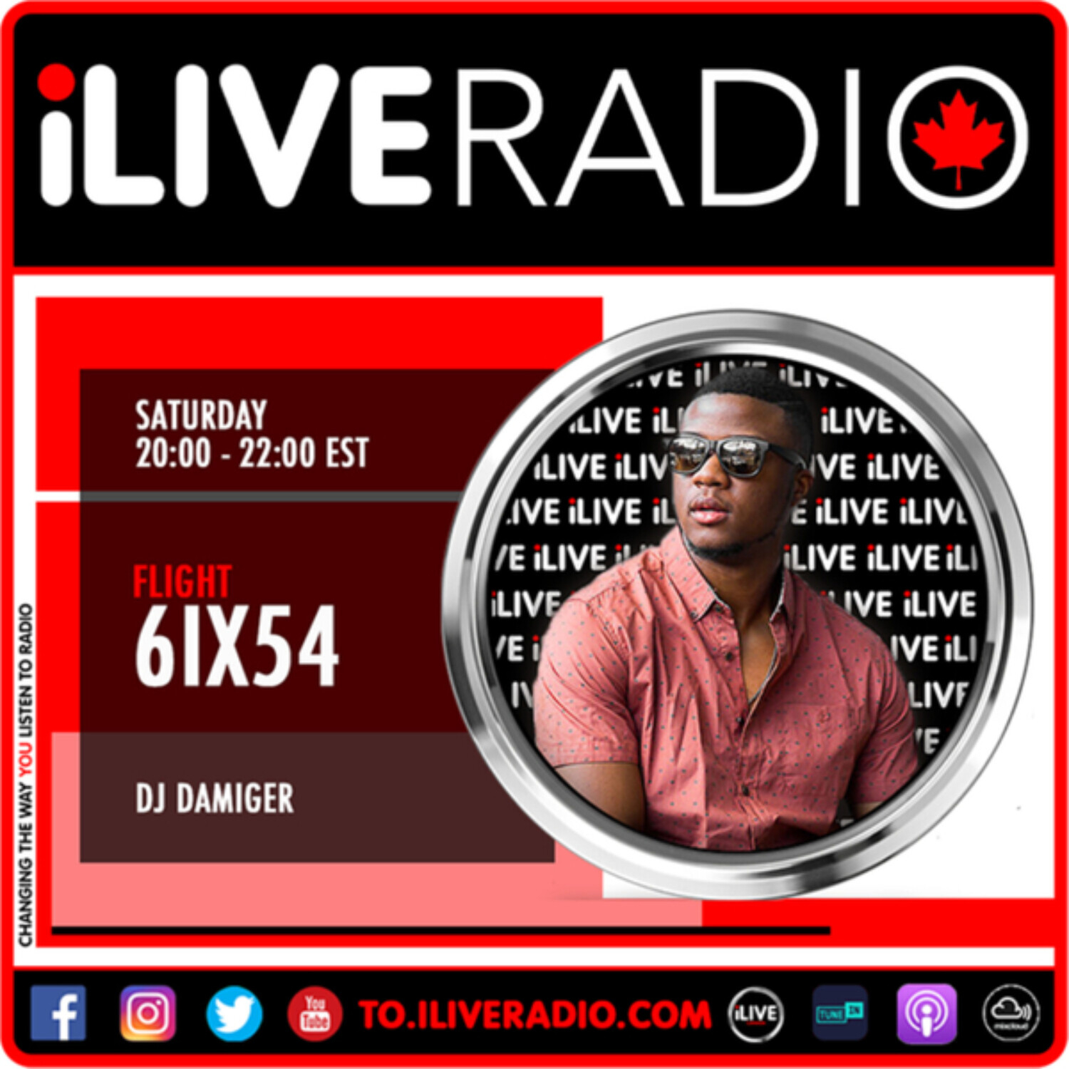 Flight 6ix54 w/ DJ Damiger and Tae & Boogie | 06.02.2021 episode artwork