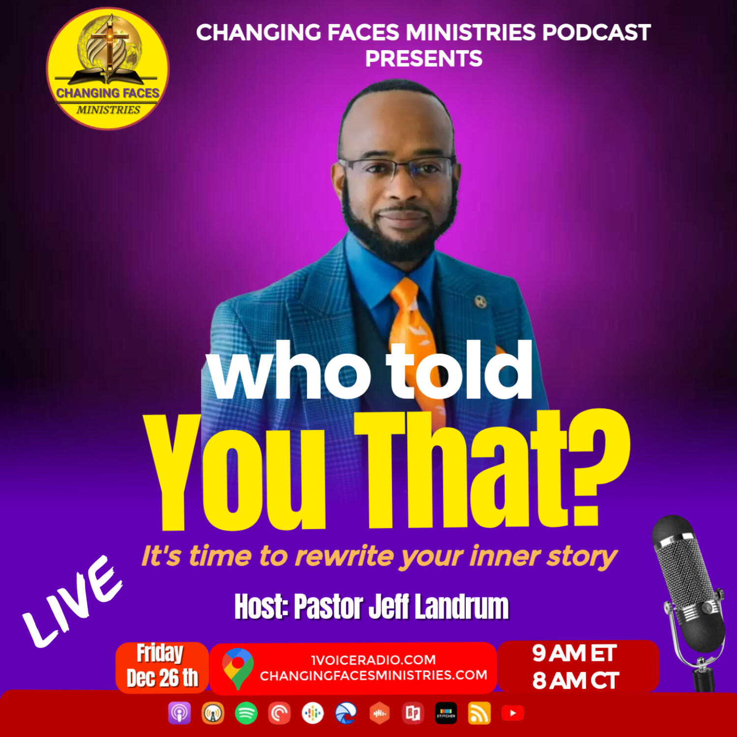Who told you that?  It's time to rewrite your inner story! episode artwork