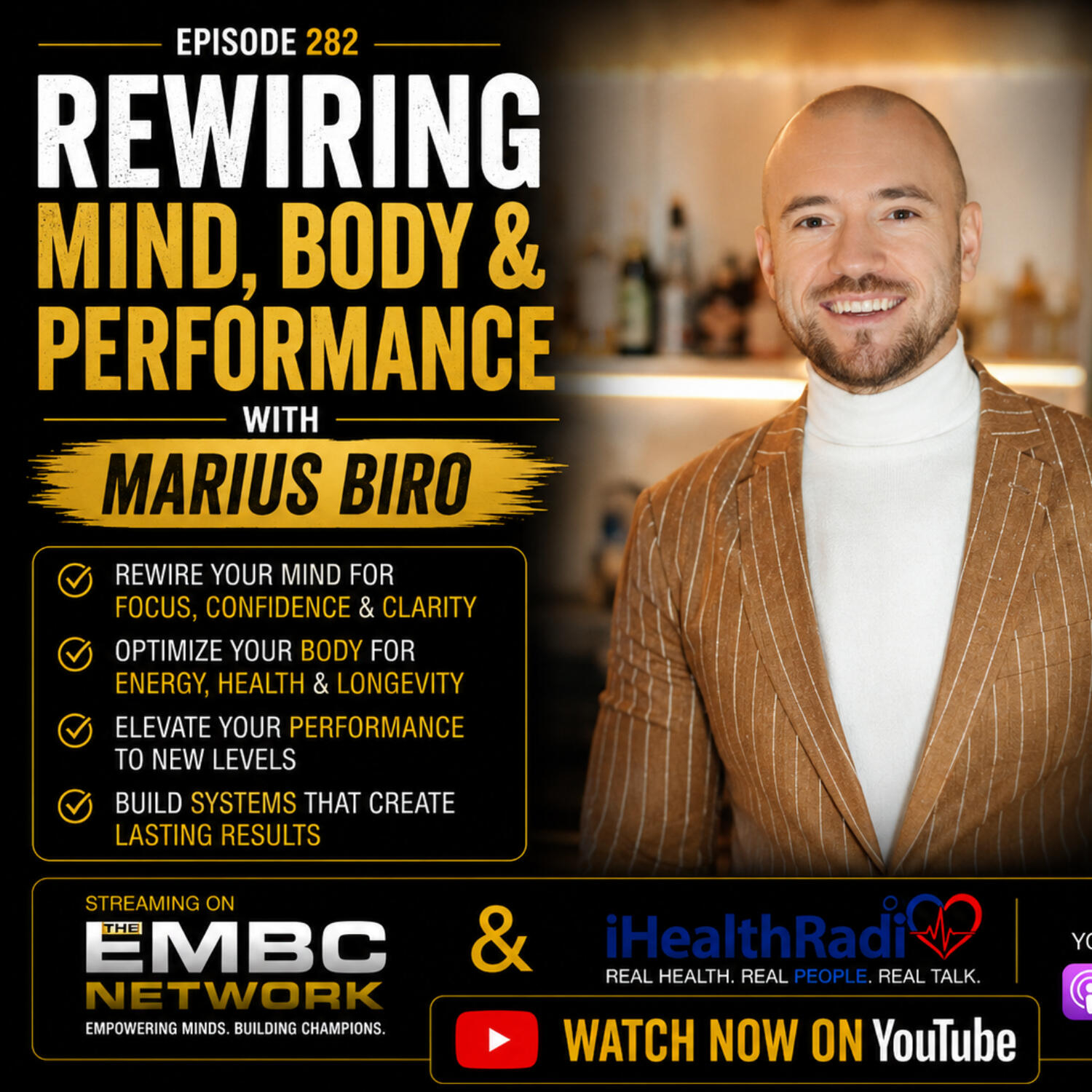 Rewiring Mind, Body & Performance with Marius Biro episode artwork