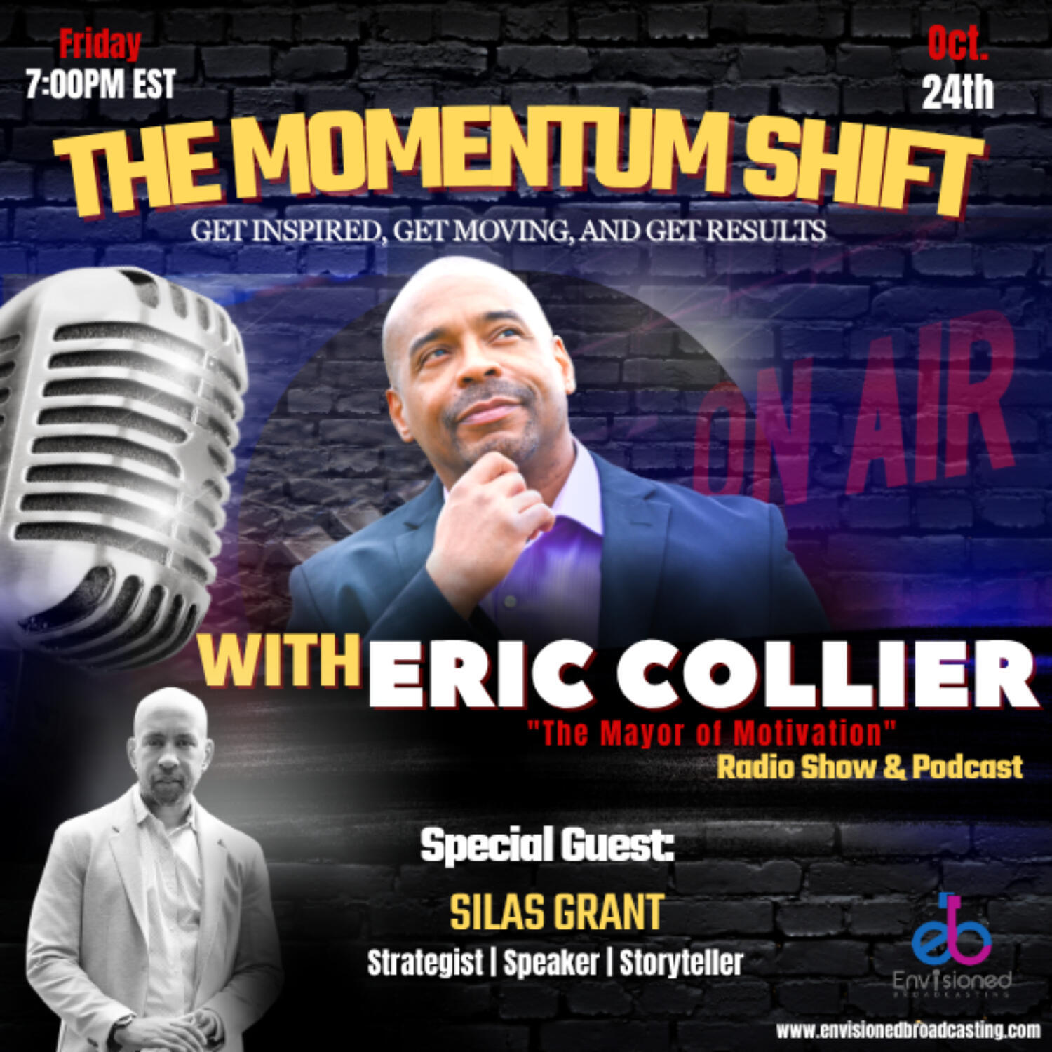 Showing Up for Yourself: Silas Grant Shares 5 Life-Saving Principles to Better Living episode artwork