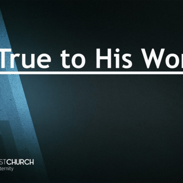 True To His Word artwork