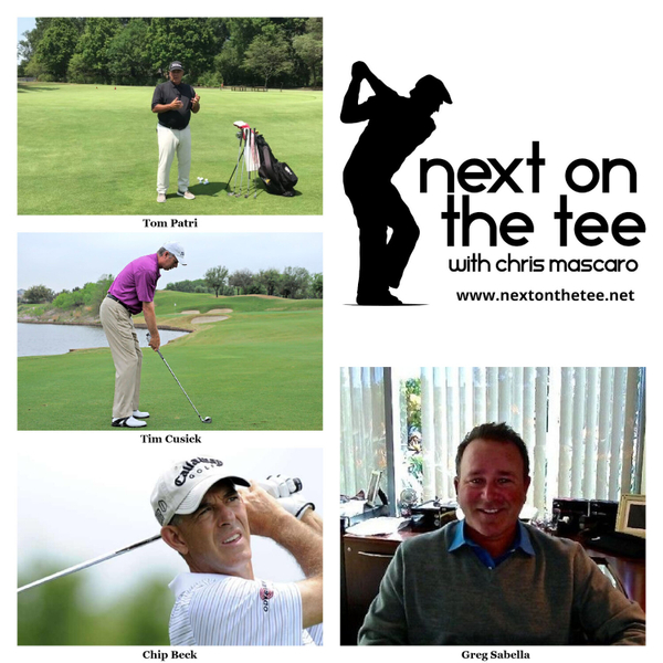 Top Instructors Tom Patri & Tim Cusick, Plus 4 Time Winner on Tour Chip Beck, & Uneekor VP of Marketing Greg Sabella Join Me... artwork