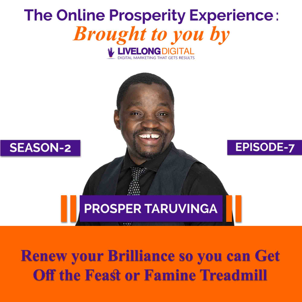 Renew your Brilliance so you can Get Off the Feast or Famine Treadmill artwork