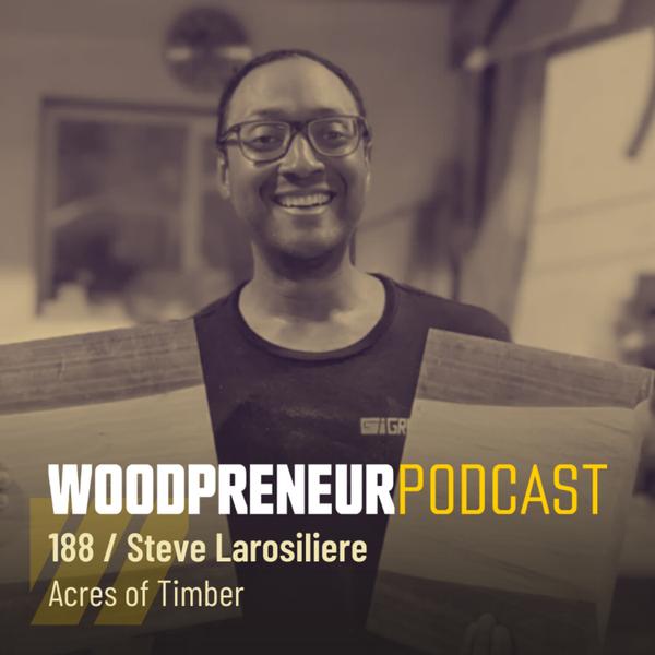 Steve Larosiliere: Acres of Timber artwork