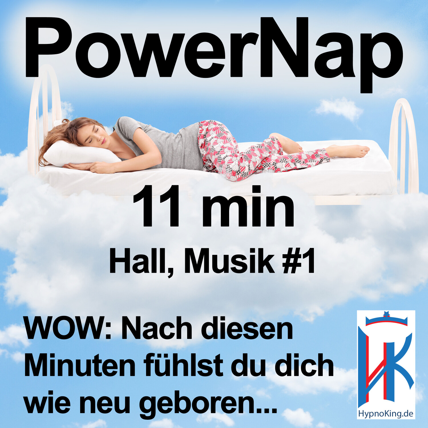 Power Nap deutsch: Im Hypnose-Kurzschlaf deine Akkus aufladen und der Tag gehört wieder dir!