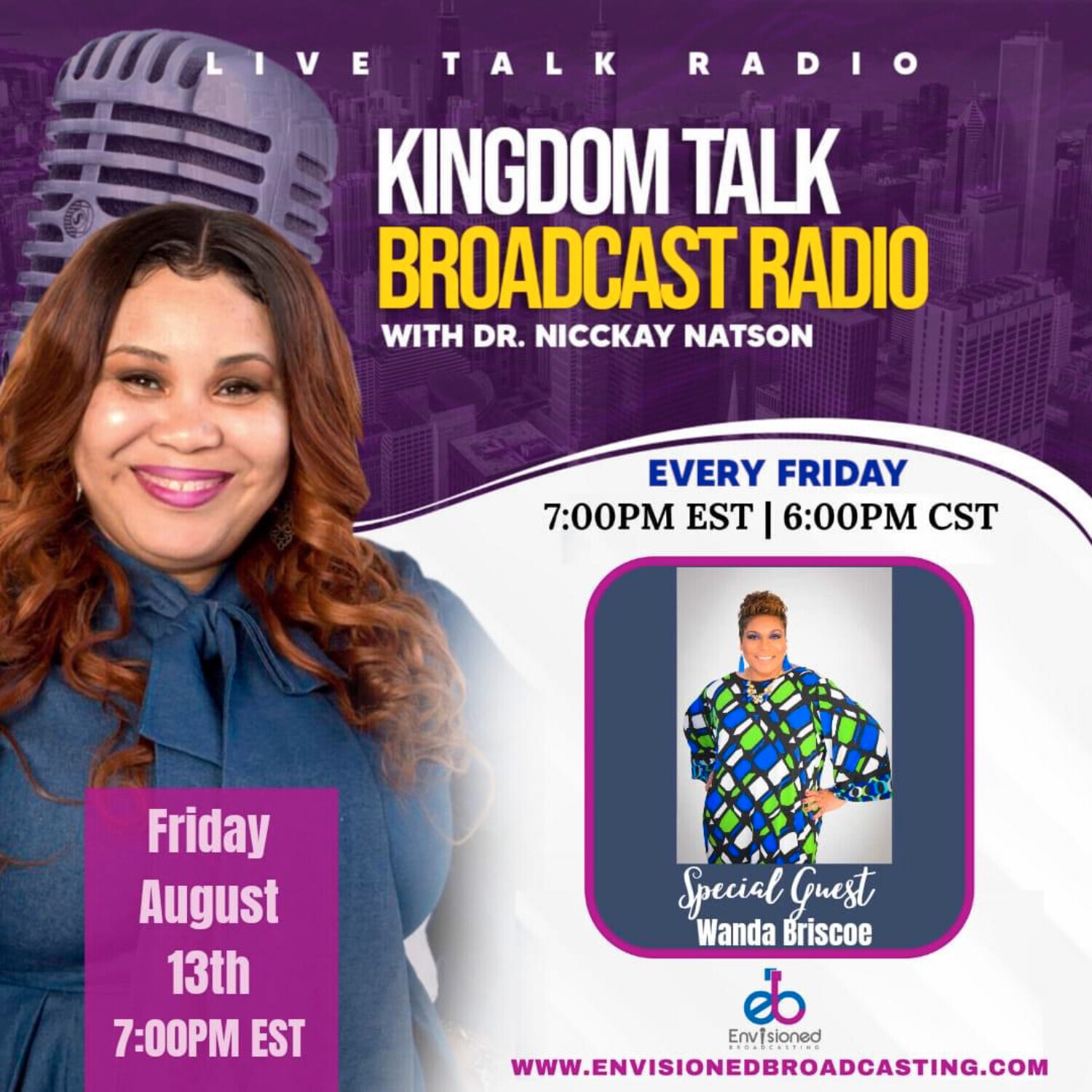 Kingdom Talk Broadcast Radio with Dr. Nicckay Natson