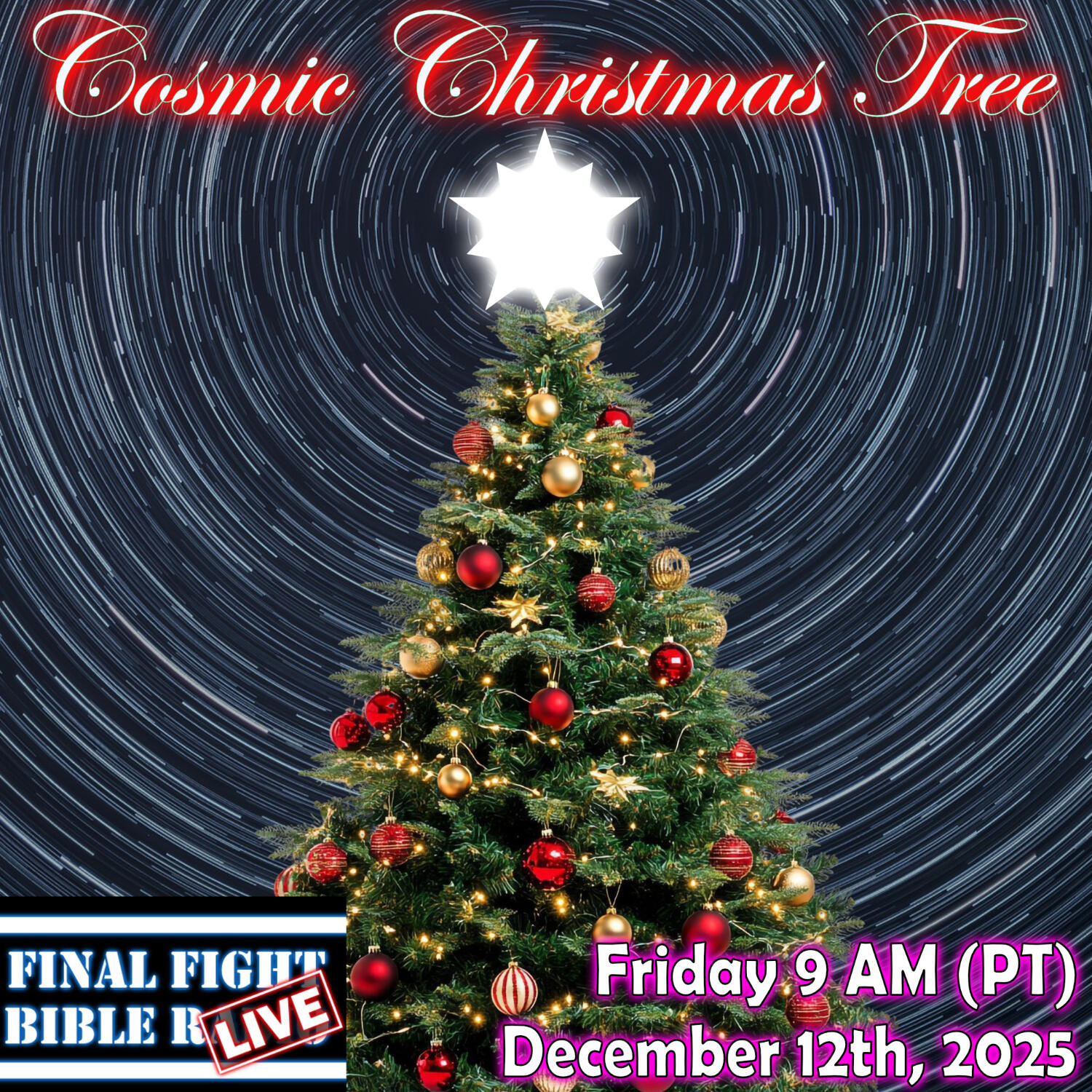 Cosmic Christmas Tree episode artwork