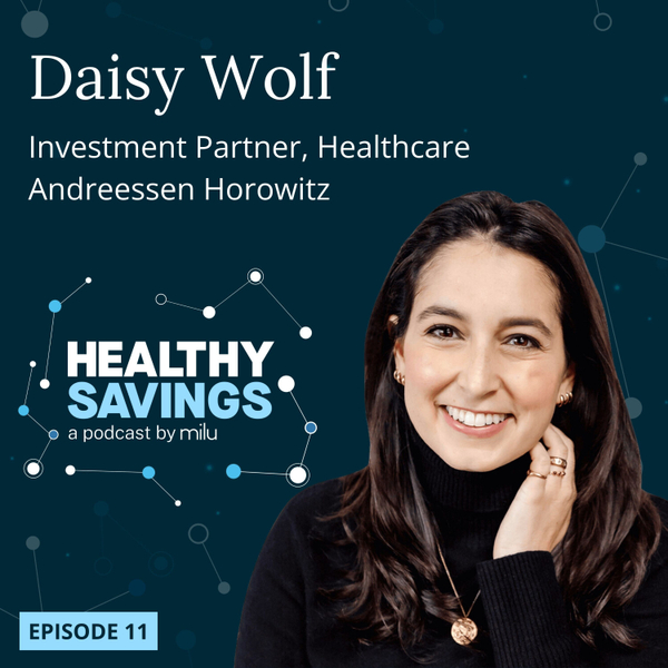 Investing in Healthcare, with Daisy Wolf artwork