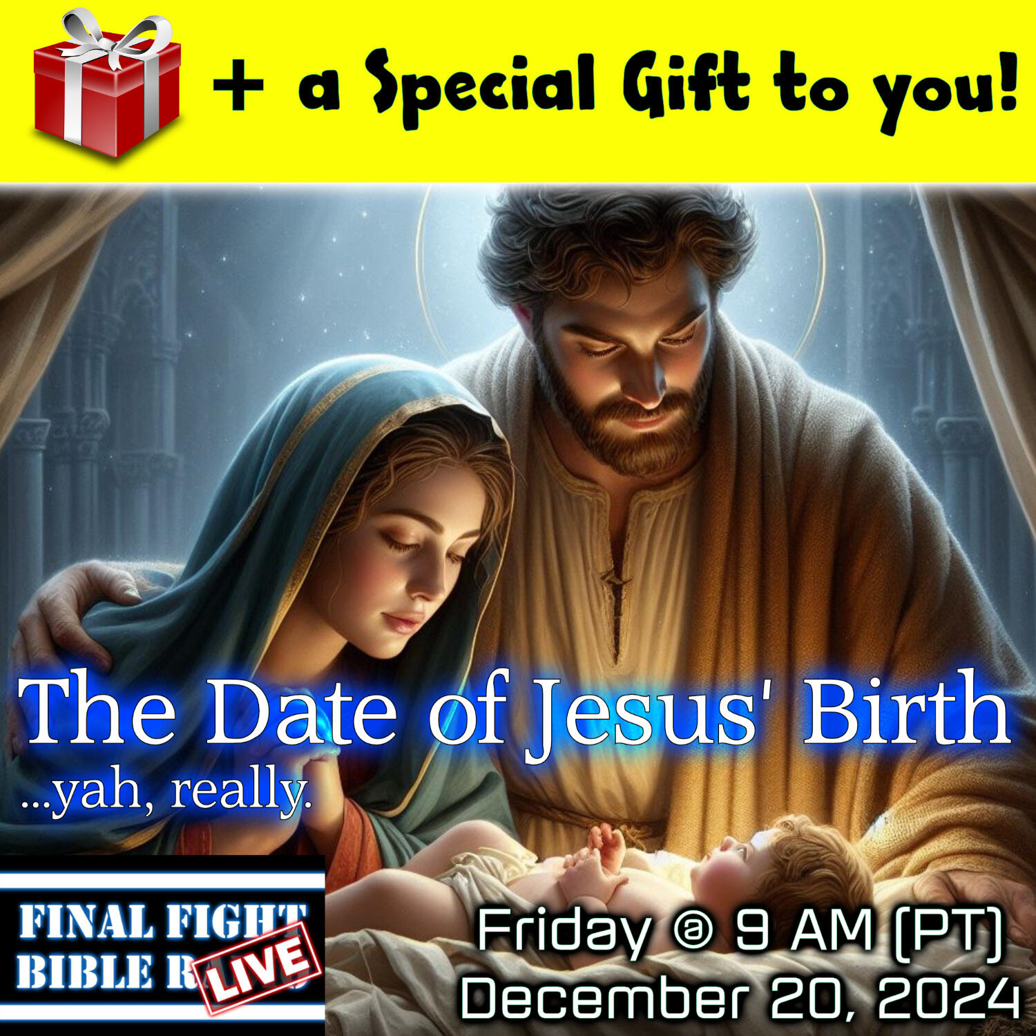 The Date of Jesus' Birth episode artwork