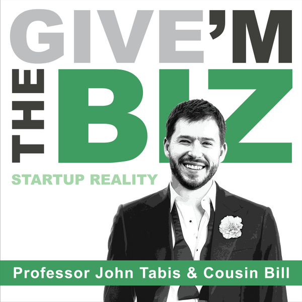 Give 'M The Biz with John Tabis artwork