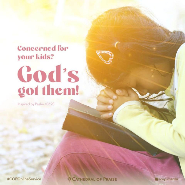 Psalm 102:28- Concerned for Your Kids? God's Got Them! artwork