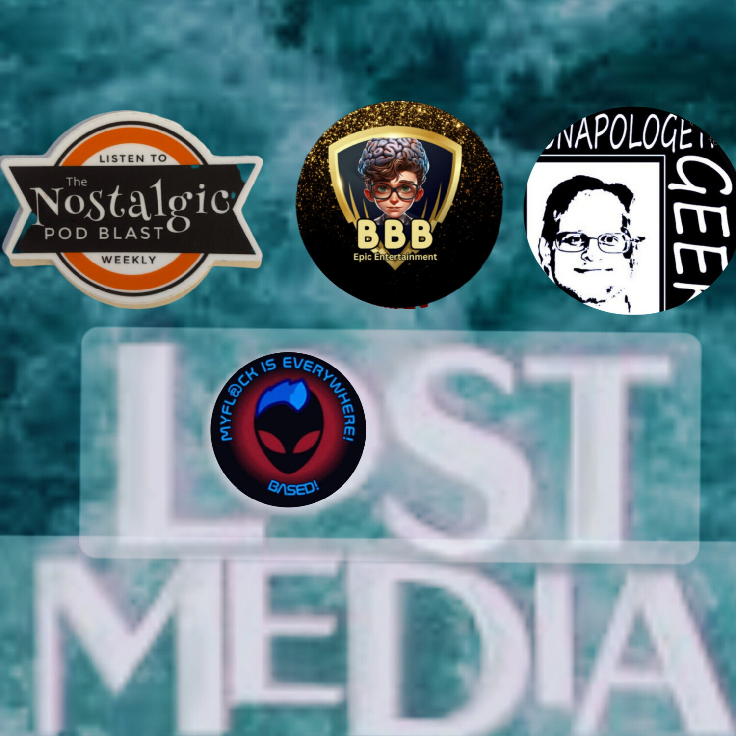Topic: Lost & obsolete Media with Chance & Sara, host of @MYFLඞCK on Youtube with T.U.G. & B.B.B. episode artwork